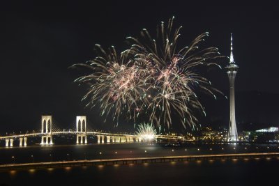 Macau Fireworks Sep 20, 2014