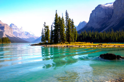 Spirit Island, Maligne Lake, Jasper