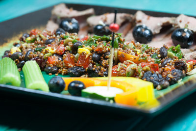 Beef and mixed Quinoa