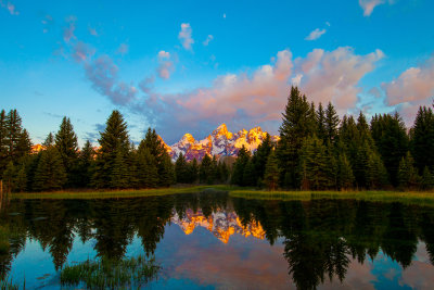 schwabacher landing sunrise 