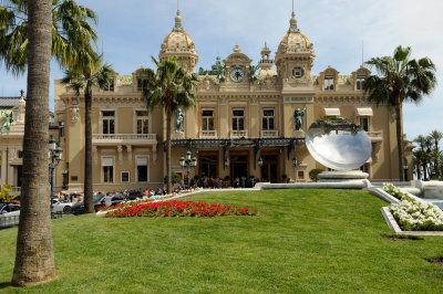 Famous Monte Carlo Casino... Where they filmed the James Bond movie...