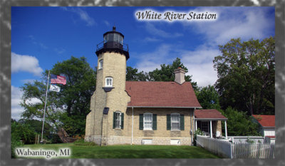 White River Lighthouse with boarder