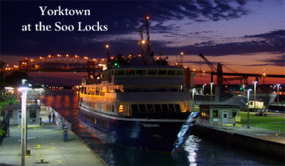 Yorktown at Soo Locks