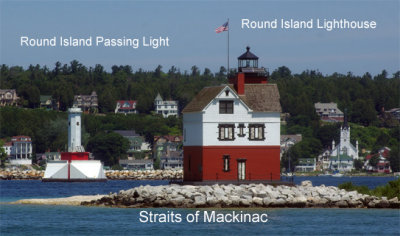 Round Island Passage Lights