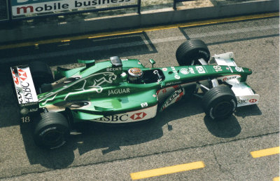 66 GP Imola Jaguar in Pit line - MRC@2004.jpg