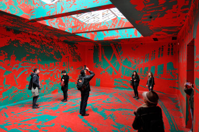 16 La Biennale di Venezia - The Green Pavilion Third Room by Irina Nakhova - MRC@2015.jpg