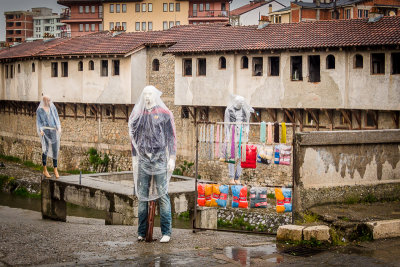 Mannequins in the rain, Old Bazaar