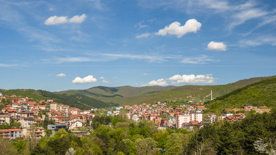 Towards Germia Park from Velania