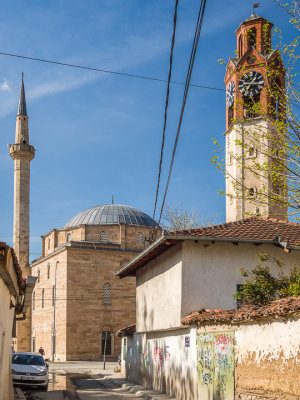 Fatih Mosque and Sahat Kulla (Clock Tower)