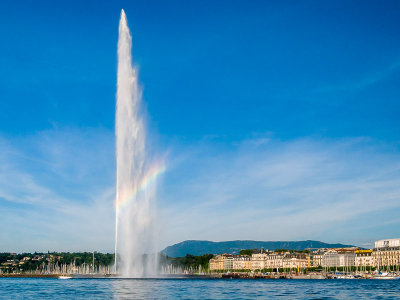 Jet d'Eau, from Quai du Mont-Blanc