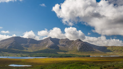 Twelve Bens and Lough Inagh
