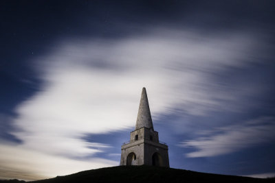 Moonlit Obelisk, Killiney Hill