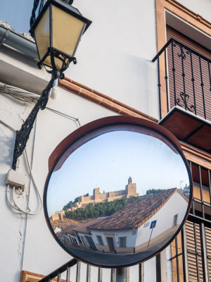 Antequera - Alcazaba reflected