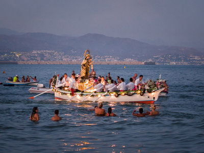 Dia de la Virgen del Carmen, Huelin