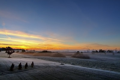 Sunrise in the Frost
