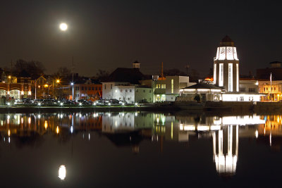 Moon Over St. Charles