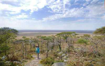 Janet, walking up a kopje rock outcropping  _1030157   web 1500 v2.jpg