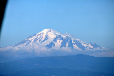 Mt Baker, WA from the MS Columbia Dining Room Window
