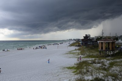 It looked like rain one day. . .