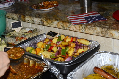 Yummy 4th of July 2016 At Kelly & Gary's House