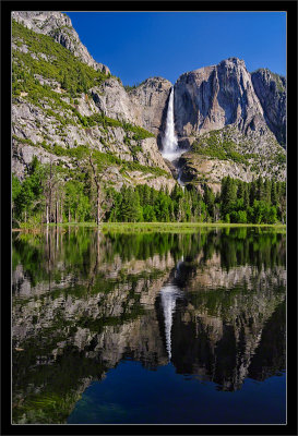 Yosemite Falls & Flooded Meadows