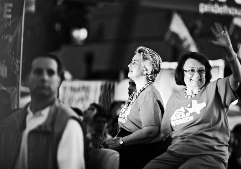 Annise Parker & Kathy Hubbard
