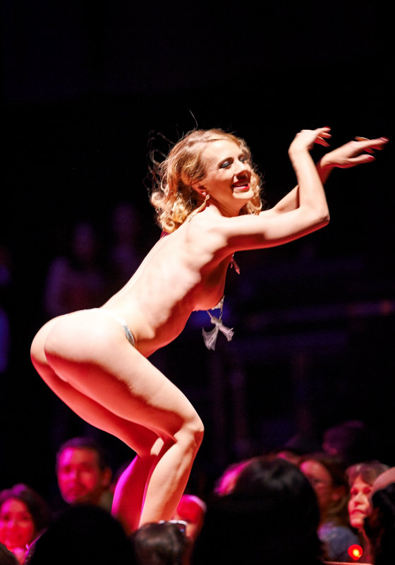 Donna Hood:  Joy of Tassel Twirling Houston Burlesque Fest HOB