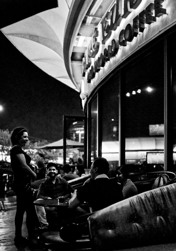 taking orders Cafe Europa