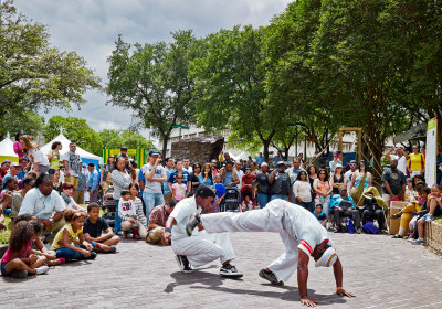 Capoeira demonstration
