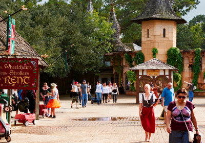 Texas RenFest entrance