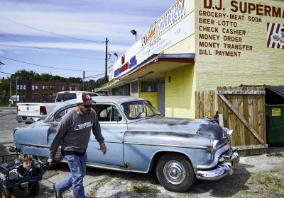 Oldsmobile series 88 1952 Burnout Houston