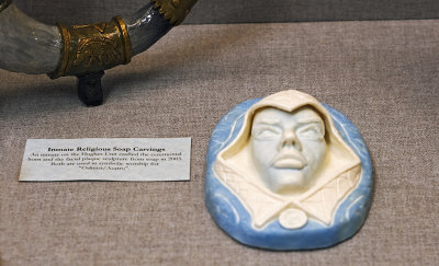 Texas Prison Museum inmate art soap goddess Asatru