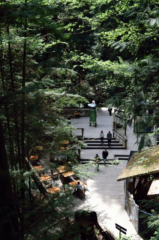 Plaza at West End of Bridge