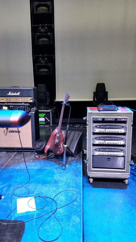 Bryan Bellers Bass Amp Rack
