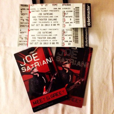 Joe Satriani at the Fox Theater
