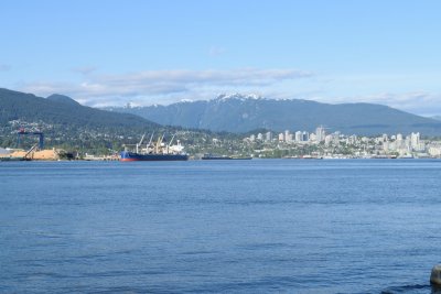 Ships and North Vancouver