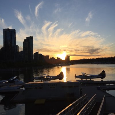 Sunset Over Coal Harbour