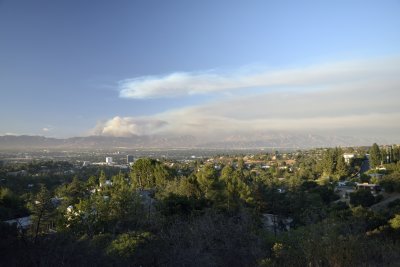 Smoke From Sand Fire, 2016