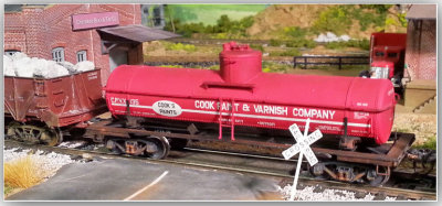 Cook' Paint and Varnish Car Weathered