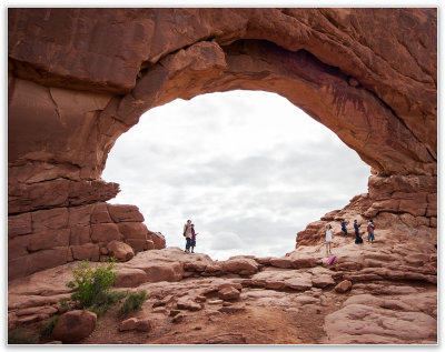 In Arches National Park