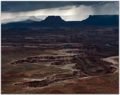 Approaching Rain Over Canyonlands N.P.