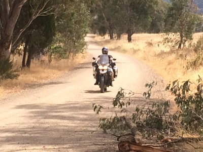 1404 Story Aussie Adventure Ride Lorraine 10 Riding in T-shirt.jpg