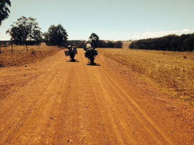 1404 Story Aussie Adventure Ride Lorraine 22 Lots of red dirt.jpg