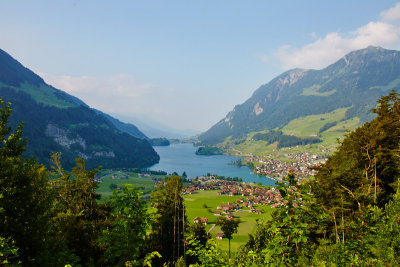 A town on the way to Luzern