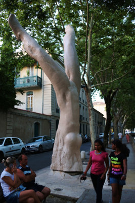 Tree art Nimes France
