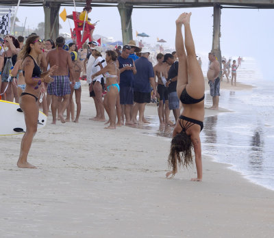 Lifeguarding Competition Flagler Beach 2015