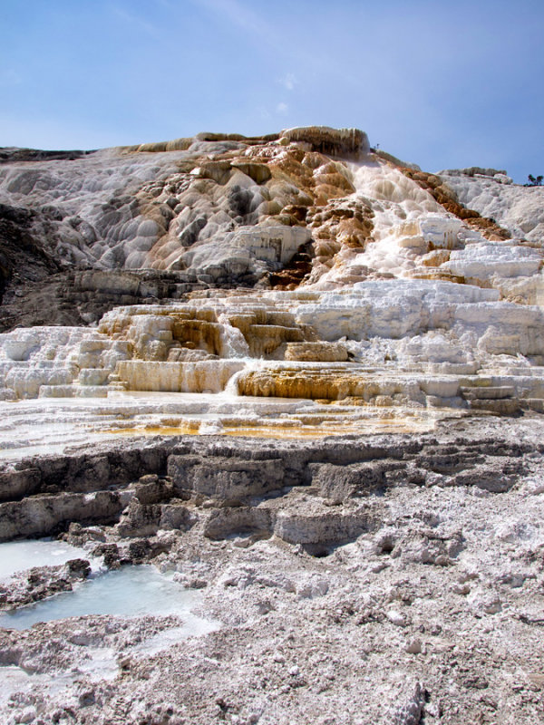 Mammoth Hot Springs Terraces 