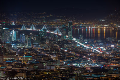 Twin Peaks Night View