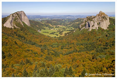 Roches Tuilière (Rochefort-Montagne) et Sanadoire (Orcival)
