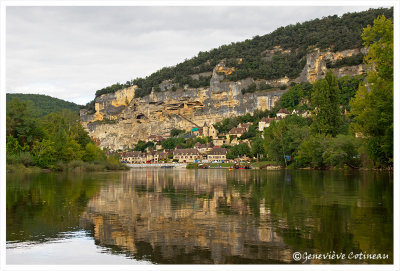 La Roque-Gageac, La Dordogne